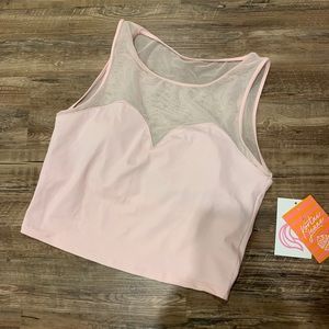 Kourtni jeane netted sweetheart swim top